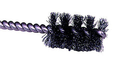 Weiler 21075 Power Tube Brush Steel Wire Fill 1 Inch Brush Length Made in USA