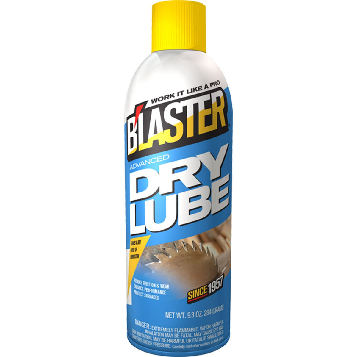 Blaster 16-TDL Advanced Dry Lube with Teflon - 9.3 Ounces