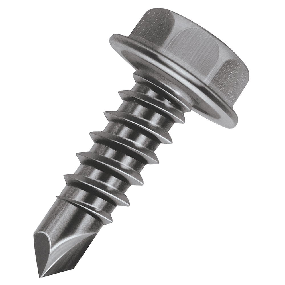 Malco BT163T Bit-Tip Self Drilling and Tapping Screws #12-14 - 3/4 Inch - Steel