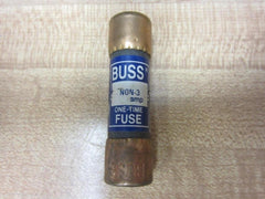 Bussmann NON-3 Fuse 3 Amp 250V Cartridge Fuse