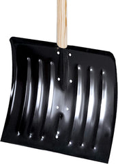 True Temper 1640700 Steel Snow Shovel with D-Grip Hardwood Handle 18 Inch