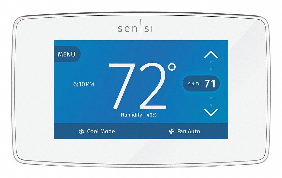 White-Rodgers 1F95U-42WF Touch Screen Programmable Wi-Fi Universal Thermostat 4 Heat 2 Cool