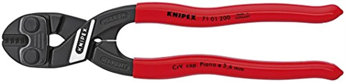 Knipex 7101200 CoBolt High Leverage Bolt Cutters 8 Inches