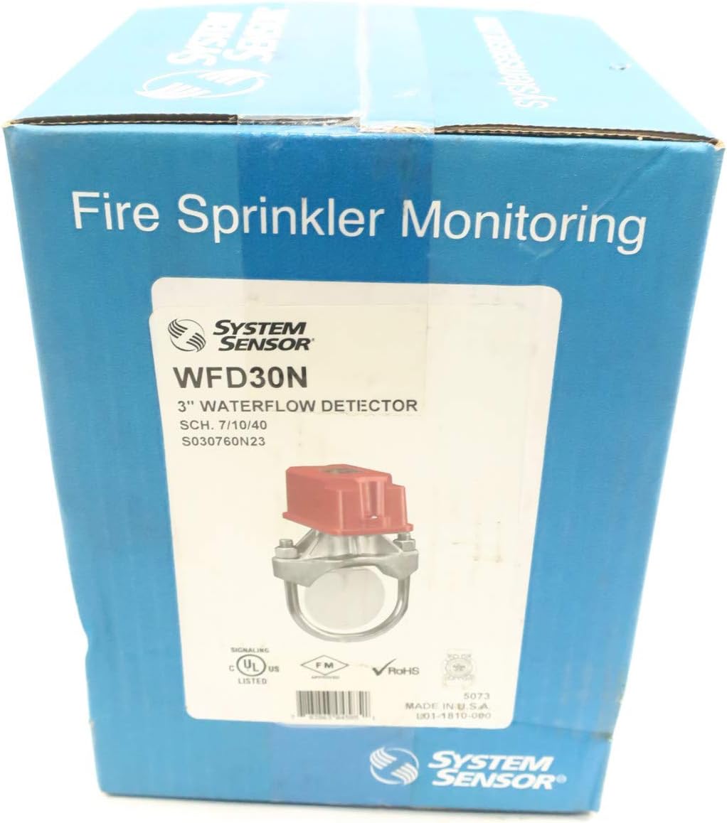 System Sensor WFD30N Water Flow Detector 3 Inch NEMA4