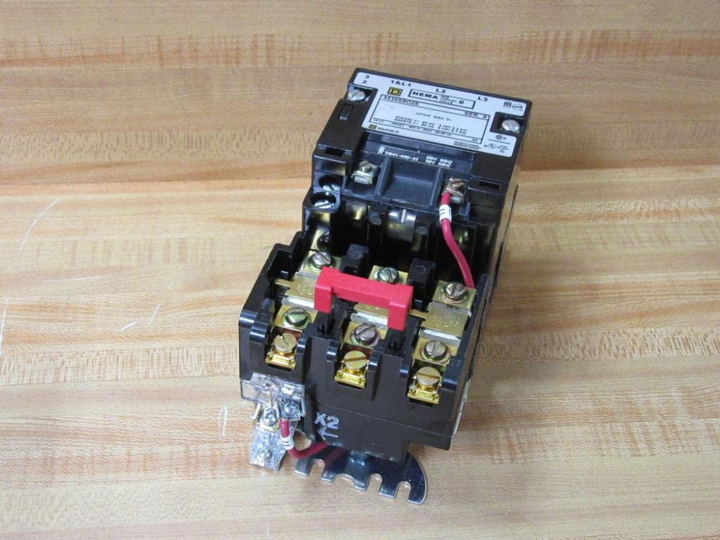 Square D 8536SBO2V02S Motor Starter 120V 18A 3-Pole