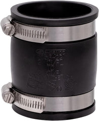 Fernco 1056-22 2-in. Flexible PVC Pipe Coupling for Cast Iron and Plastic Plumbing Connections