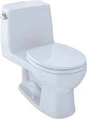 TOTO MS853113S#01 Ultramax Round One Piece Toilet, Cotton White