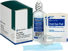 First Aid Only 7-600 Eye Flush Kit 4 Oz Eye Wash Included Components