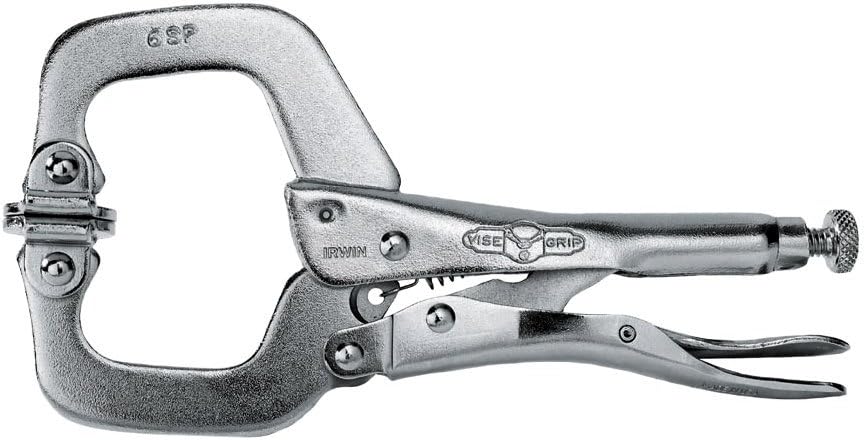 IRWIN 18 VISE-GRIP C Clamp Locking with Swivel Pads 2-Inch