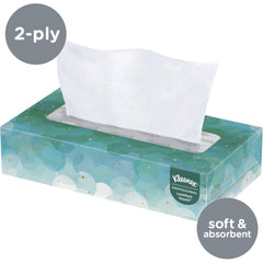 Kleenex 21400 FSC Certified 2-Ply Facial Tissue Pop-Up Boxes 8.25 x 8.5 White 100 Tissues Per Box 36 Boxes