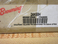 Browning 2AK59H 2 Groove Sheave 5.75 inch Diameter Industrial Application