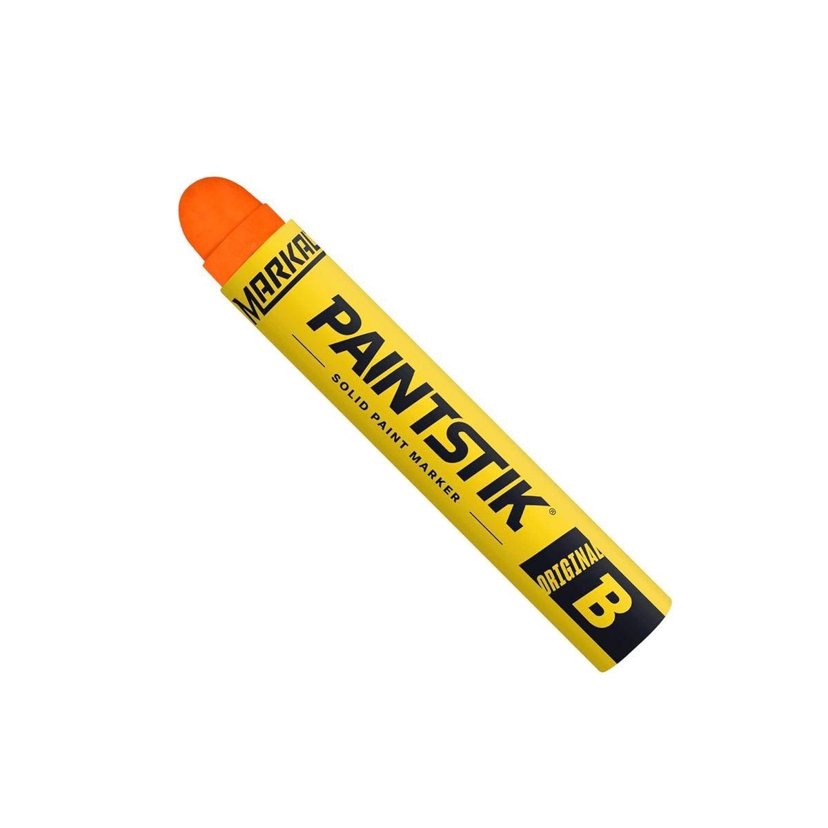 Markal 82834 Paintstik Original B Solid Paint Marker Fluorescent Orange Pack of 12