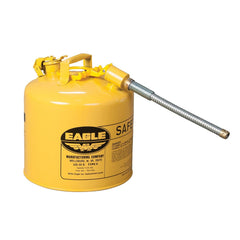 Eagle U251SY Type II Safety Can 5 Gallon Yellow Flex Hose