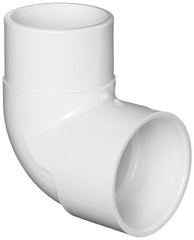 Spears 409-010 PVC Pipe Fitting 90 Degree Elbow Schedule 40 1 Spigot x Socket