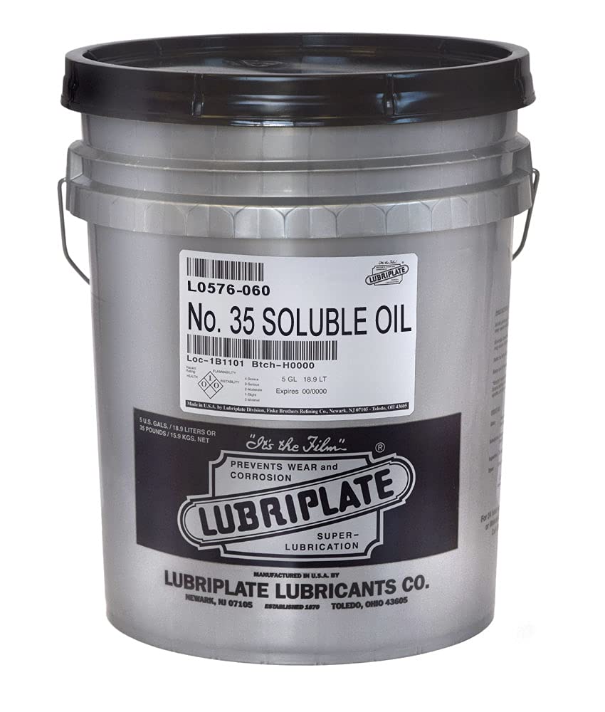 Lubriplate L0576-060 No. 35 Soluble Oil 5 GAL Pail