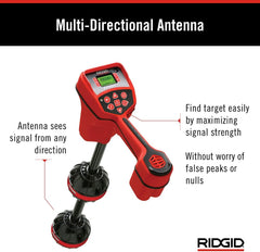 Ridgid 19238 NaviTrack Scout Locator, Underground Cable and Pipe Locator