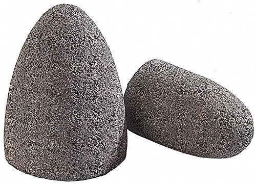 Norton 61463622218 Grinding Cone 2 inches Diameter 3 inches Thickness Aluminum Oxide 24 Grit