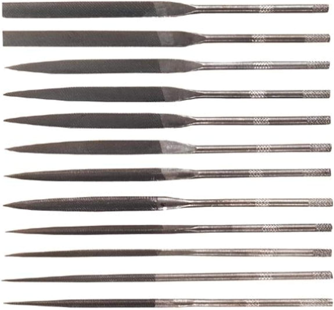 General Tools S475 Swiss Pattern Needle Files Set of 12