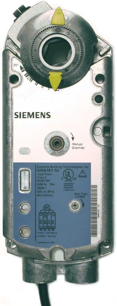 Siemens GMA156.1P Plenum Rated Damper Actuator Electronic Rotary