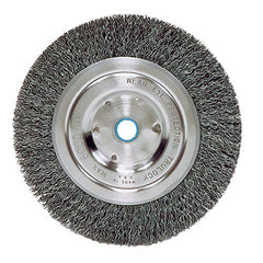 Weiler 36061 Vortec Pro 5 Crimped Wire Cup Brush .020 Steel Fill 5/8-11 UNC Nut