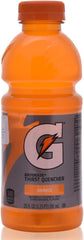 Gatorade 32867 Wide Mouth 20 Oz Bottle Orange 24 Pack