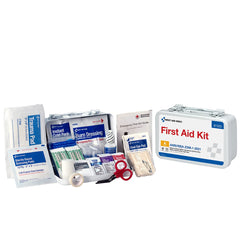 First Aid Only 91323 10 Person ANSI A First Aid Kit Metal Case