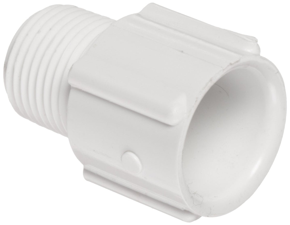 Spears 436-025 2-1/2 PVC Pipe Fitting Adapter SCH 40 MPT x Socket