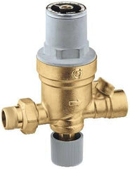 Caleffi 553549A AutoFill Automatic Boiler Fill Valve Pressure Indicator 1/2 Inch Sweat Inlet by 1/2 Inch