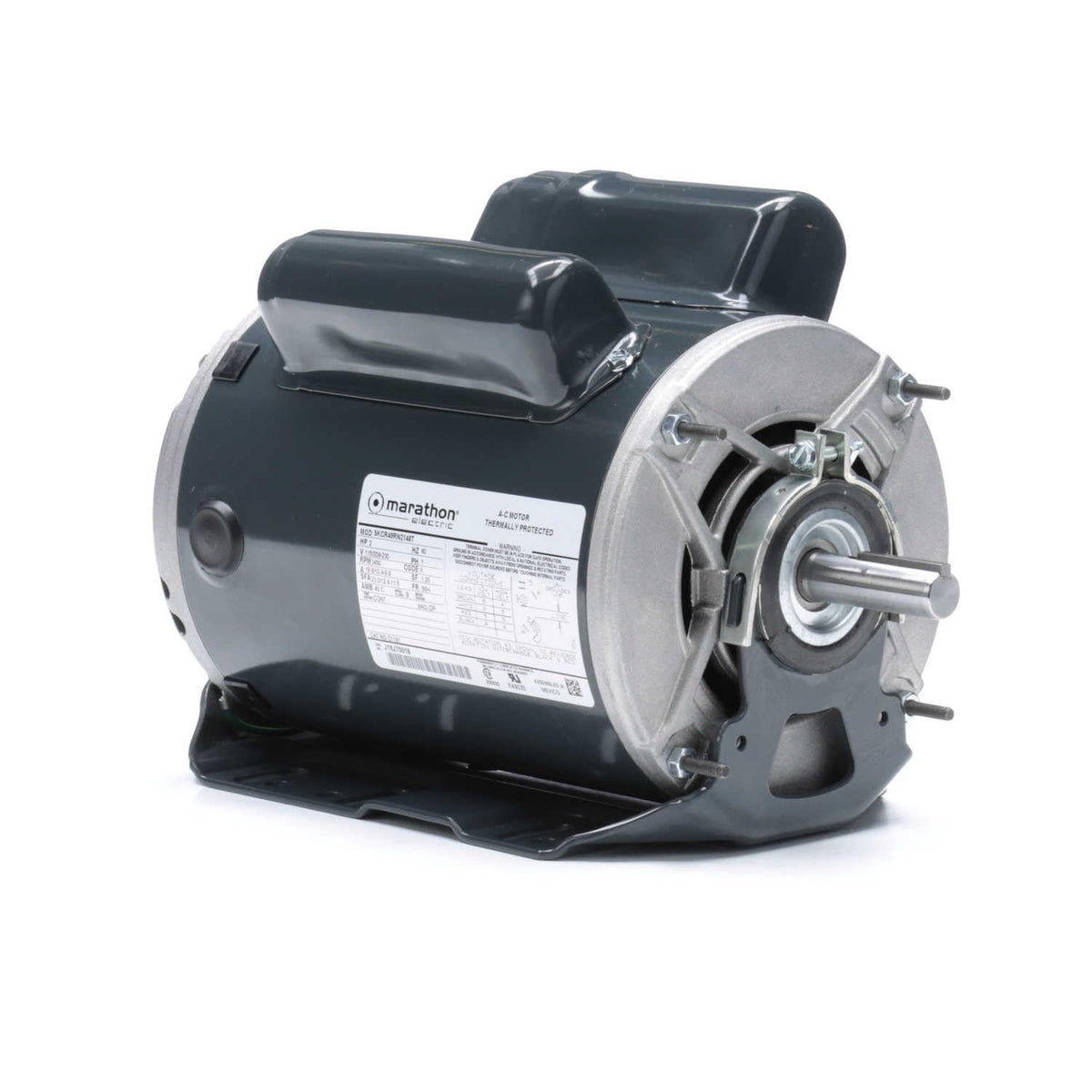 Marathon MC1161 General Purpose Motor 2 hp 3450 RPM Single Phase ODP