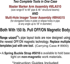 Flange Wizard MMC510 Master Marker/Imager Combo Case