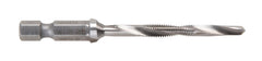 Greenlee DTAP10-32 Drill/Tap Bit 10-32NF Quick-Change Standard Length