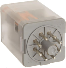 SIEMENS 3TX7112-1DF13C Basic Plug In Relay Standard Octal Base Mechanical Flag DPDT Contacts 16A 120VAC