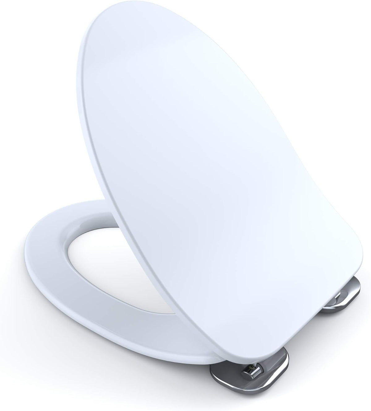 Toto SS234#01 SoftClose Ultra Slim Non-Slamming Toilet Seat and Lid Cotton White