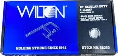 Wilton 86210 Regular Duty F-Clamp 12 Inch 5-1/2 Inch Throat