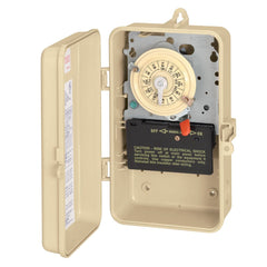 Intermatic T101R3 Timer Switch in Metal Enclosure Beige