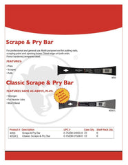 Red Devil 4050 Scrape N Pry Bar 1 Pack