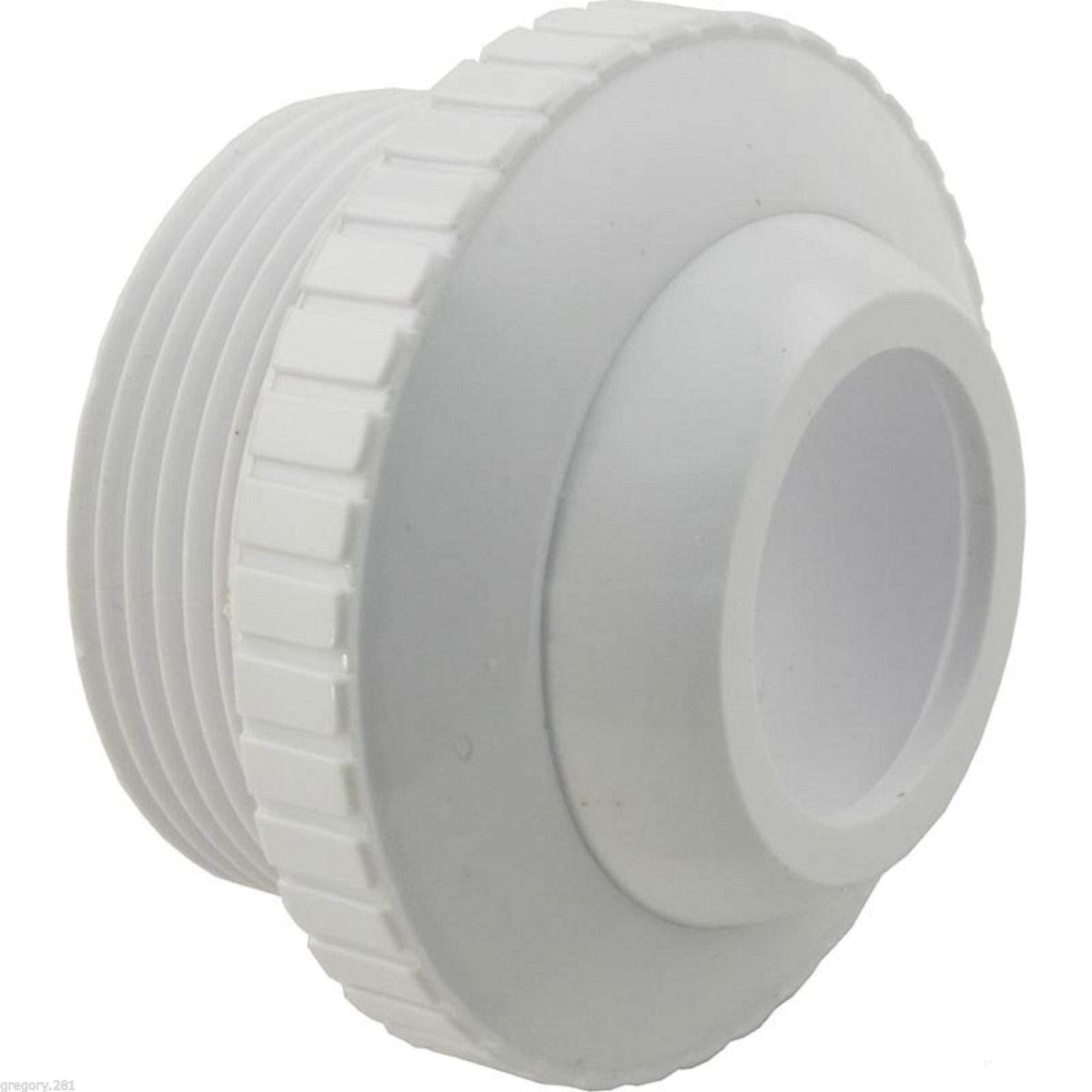 Custom Molded Products 25552-400-000 Eyeball Fitting 1-1/2 MPT 1 Orifice White