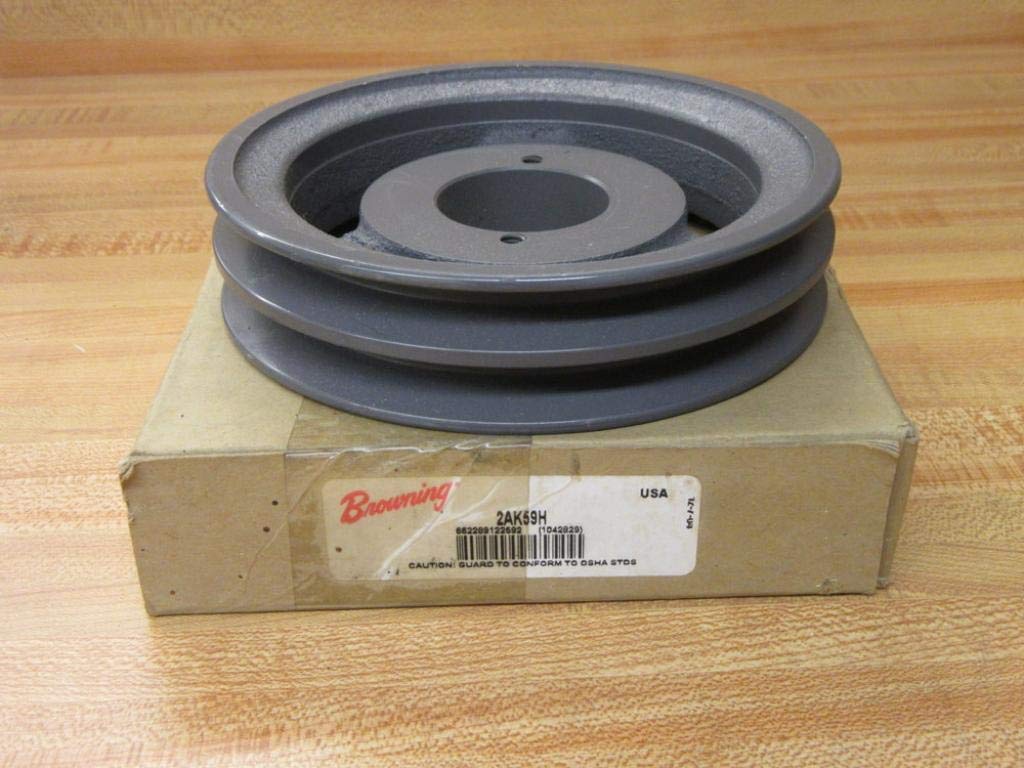 Browning 2AK59H 2 Groove Sheave 5.75 inch Diameter Industrial Application