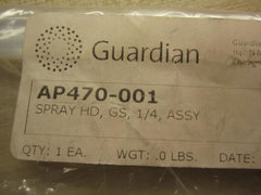 Guardian Equipment AP470-001 GS-Plus Complete Spray Head Spray Head Safety Equipment