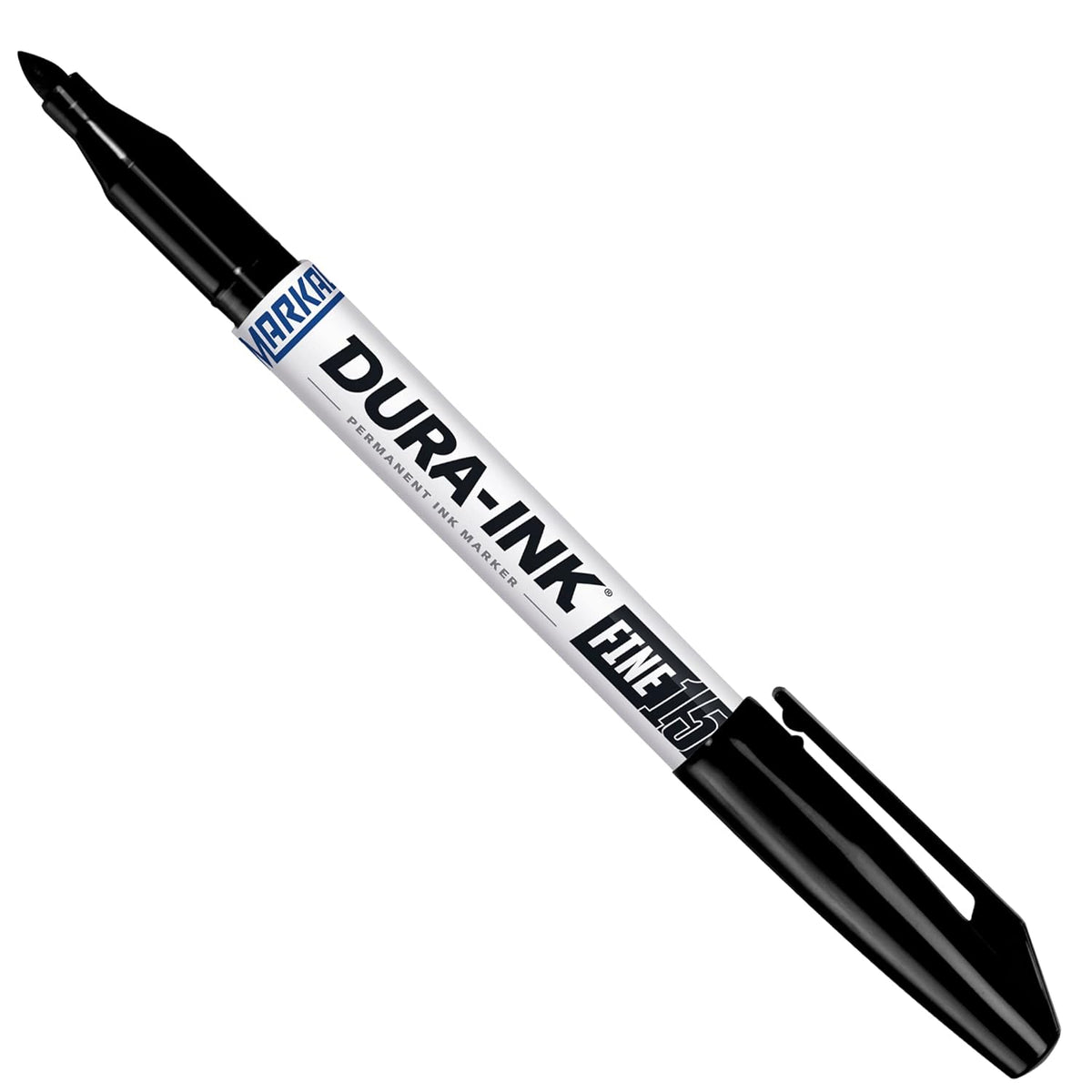 Markal 96023 Dura-Ink 15 Permanent Ink Marker Black Pack of 12