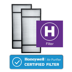 Honeywell HRF-H2 True HEPA Air Purifier Replacement Filter H, 2-Pack 2 Count Pack of 1