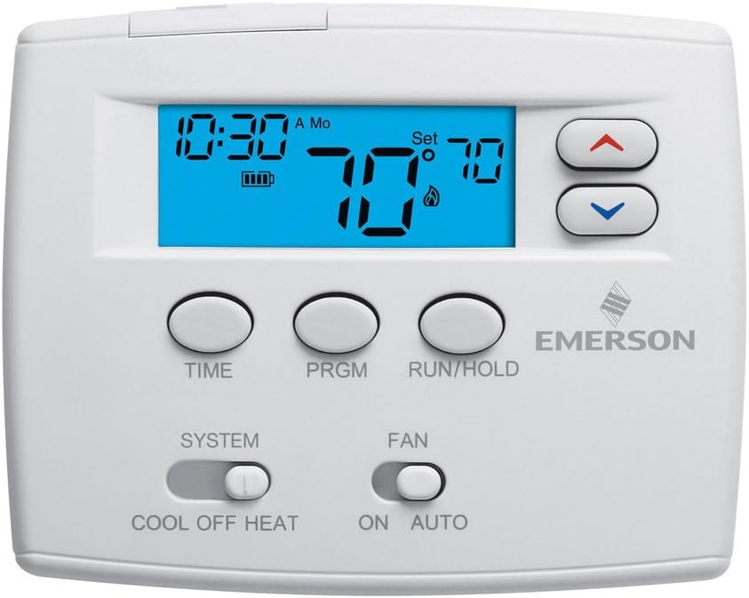 White-Rodgers 1F80-0224 Digital Programmable Thermostat 24V Millivolt