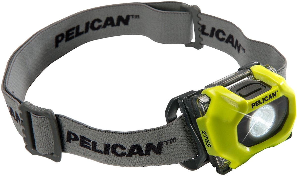 Pelican 027550-0103-245 Headlamp Yellow (LED Upgrade)