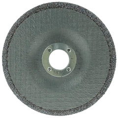 Weiler 57123 Tiger 5 Grinding Wheel Type 27 1/4 Thick A24R 7/8 A.H. Pack of 10