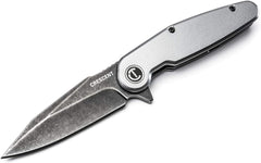 Crescent CPK350A 3-1/2 Inch Harpoon Blade Aluminum Handle Pocket Knife