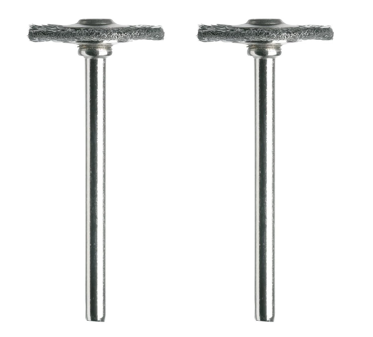 Dremel 428-02 Carbon Steel Brushes 2 Pack 3/4 Inch Diameter