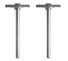 Dremel 428-02 Carbon Steel Brushes 2 Pack 3/4 Inch Diameter