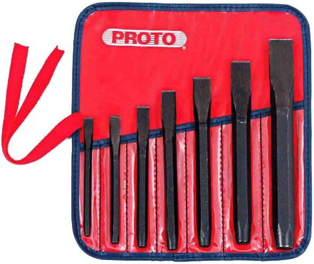 Proto J86BS2 Stanley Proto 7 Piece Cold Chisel Set