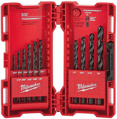 Milwaukee 48-89-2803 15-Piece Thunderbolt Black Oxide Drill Bit Set