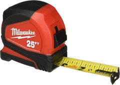 Milwaukee 48-22-6625G 25 Ft. Compact Tape Measure (2 Pack)